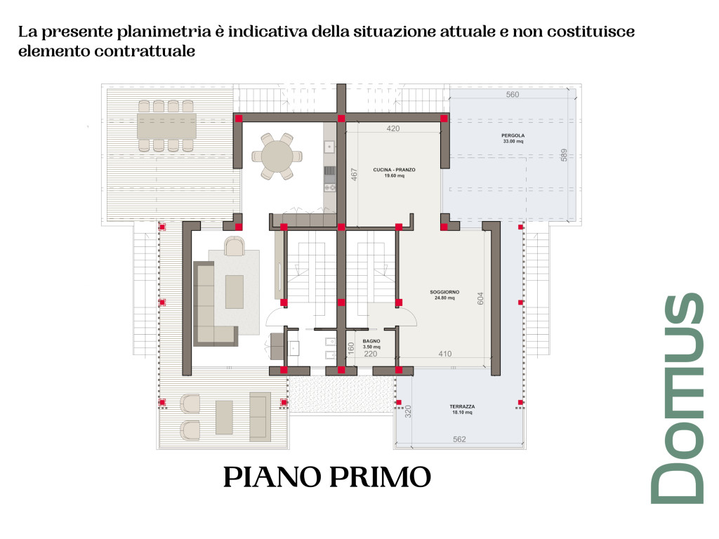 PLANIMETRIA PIANO PRIMO